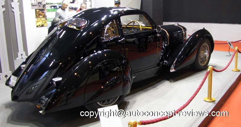 Delage D6 70 One off Coupe by Figoni fourth overall at Le Mans 24 Hours 1937